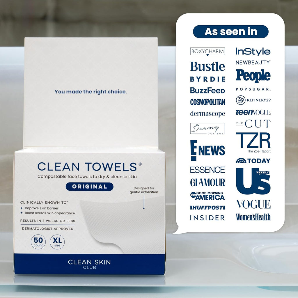 Gentle Clean Face Towels