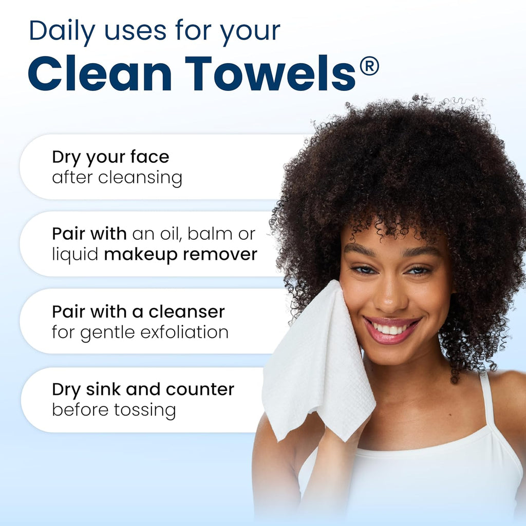 Gentle Clean Face Towels